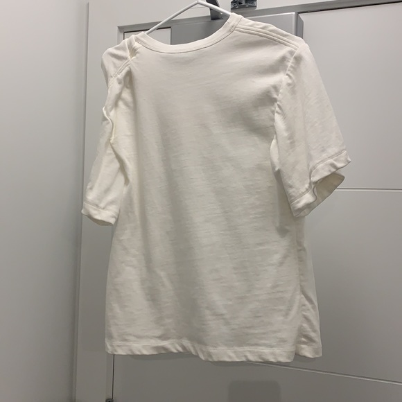 Alexander Wang Draped Short Sleeve Tee - Picture 3 of 5